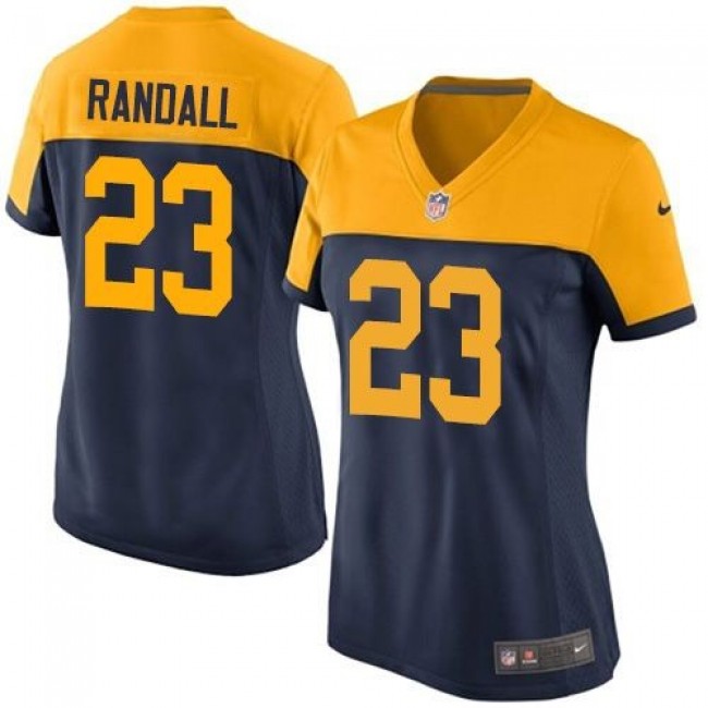 Women's Packers #23 Damarious Randall Navy Blue Alternate Stitched NFL New Elite Jersey