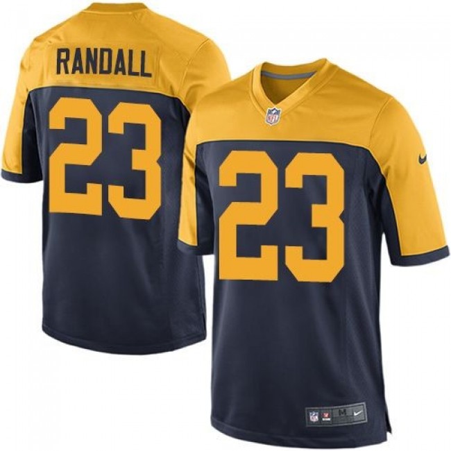Green Bay Packers #23 Damarious Randall Navy Blue Alternate Youth Stitched NFL New Elite Jersey