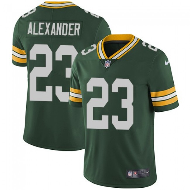Nike Packers #23 Jaire Alexander Green Team Color Men's Stitched NFL Vapor Untouchable Limited Jersey