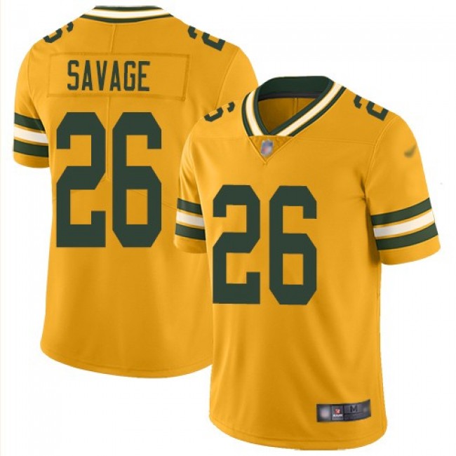 Nike Packers #26 Darnell Savage Gold Men's Stitched NFL Limited Inverted Legend Jersey