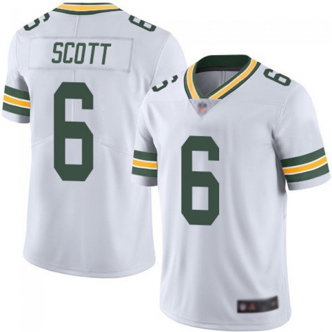Nike Packers #6 JK Scott White Men's Stitched NFL Vapor Untouchable Limited Jersey