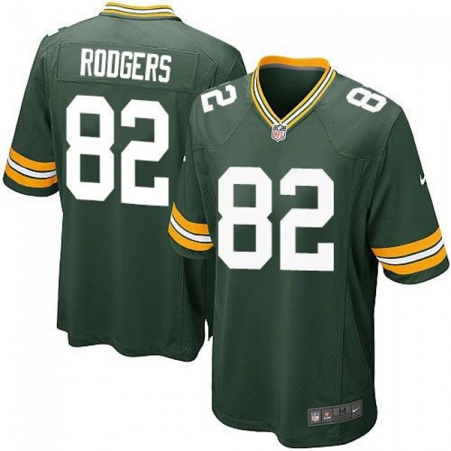 Green Bay Packers #82 Richard Rodgers Green Team Color Youth Stitched NFL Elite Jersey