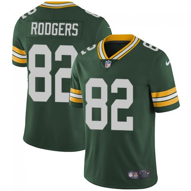 Green Bay Packers #82 Richard Rodgers Green Team Color Youth Stitched NFL Vapor Untouchable Limited Jersey