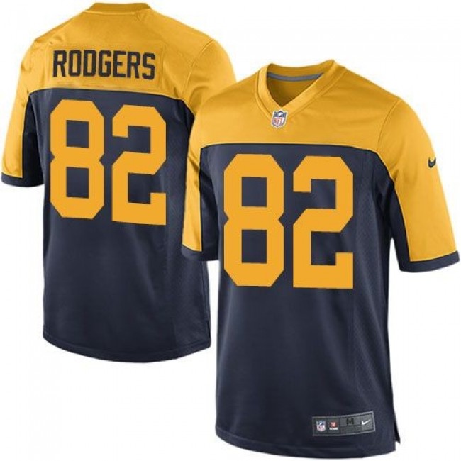 Green Bay Packers #82 Richard Rodgers Navy Blue Alternate Youth Stitched NFL New Elite Jersey