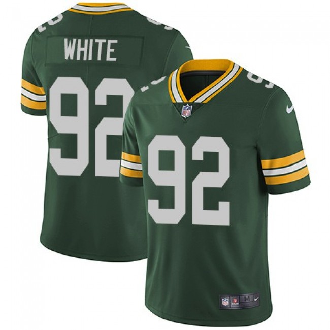 Green Bay Packers #92 Reggie White Green Team Color Youth Stitched NFL Vapor Untouchable Limited Jersey