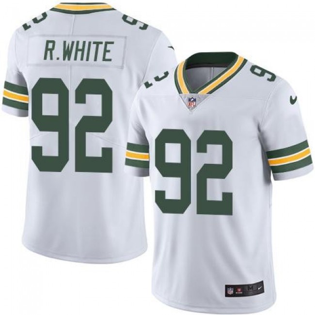 Green Bay Packers #92 Reggie White White Youth Stitched NFL Vapor Untouchable Limited Jersey