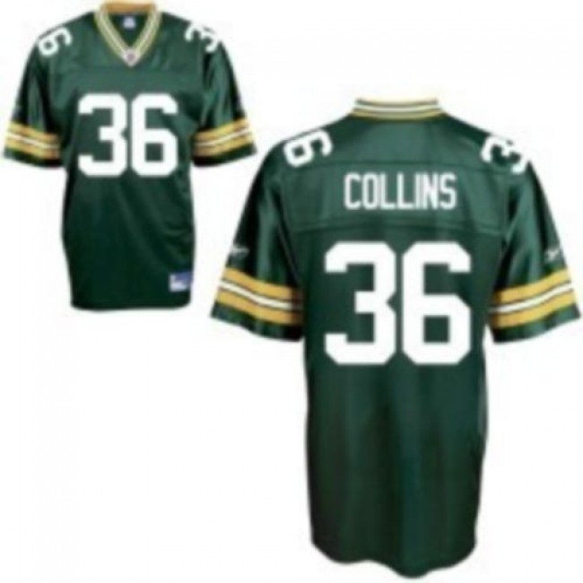 Packers #36 Nick Collins Green Stitched NFL Jersey