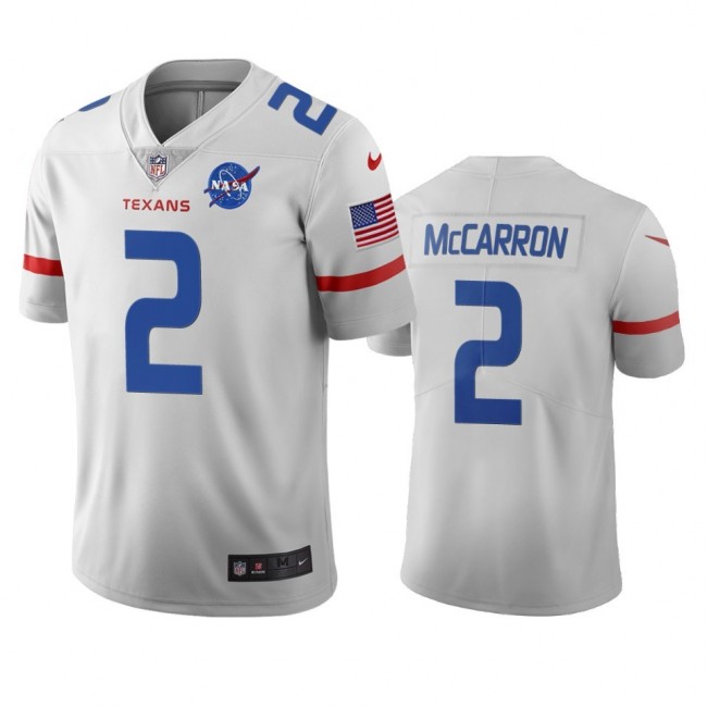 Houston Texans #2 AJ McCarron White Vapor Limited City Edition NFL Jersey