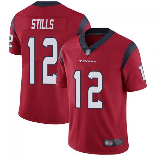 Nike Texans #12 Kenny Stills Red Alternate Men's Stitched NFL Vapor Untouchable Limited Jersey