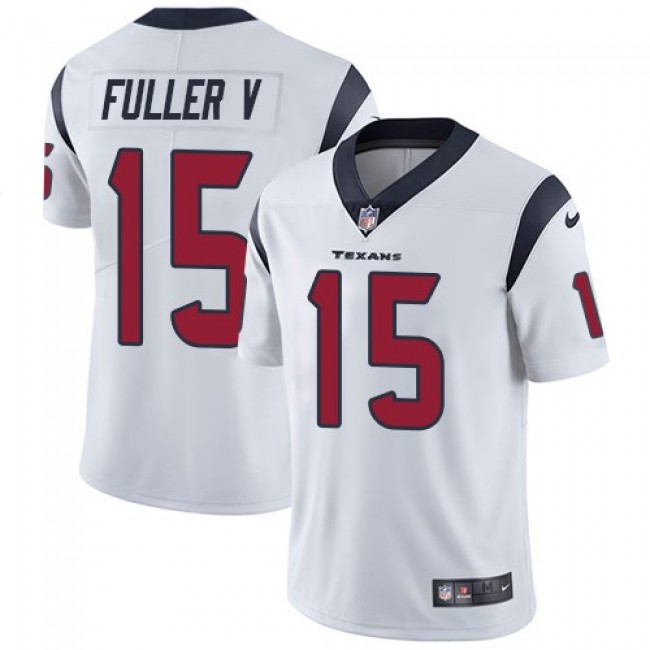 Houston Texans #15 Will Fuller V White Youth Stitched NFL Vapor Untouchable Limited Jersey