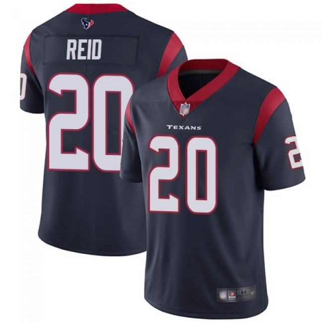 Nike Texans #20 Justin Reid Navy Blue Team Color Men's Stitched NFL Vapor Untouchable Limited Jersey