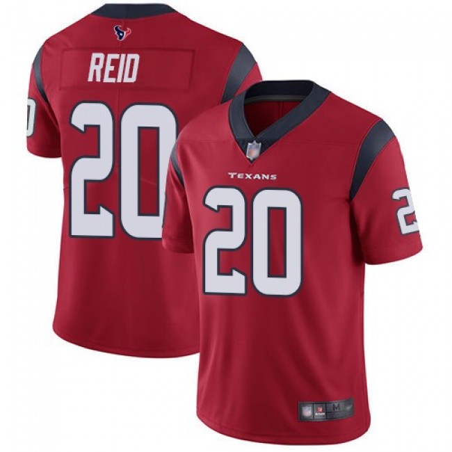 Nike Texans #20 Justin Reid Red Alternate Men's Stitched NFL Vapor Untouchable Limited Jersey