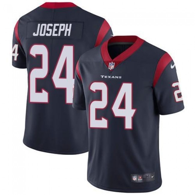 Houston Texans #24 Johnathan Joseph Navy Blue Team Color Youth Stitched NFL Vapor Untouchable Limited Jersey