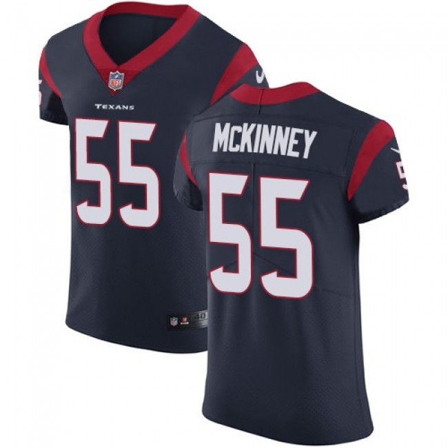 Nike Texans #55 Benardrick McKinney Navy Blue Team Color Men's Stitched NFL Vapor Untouchable Elite Jersey