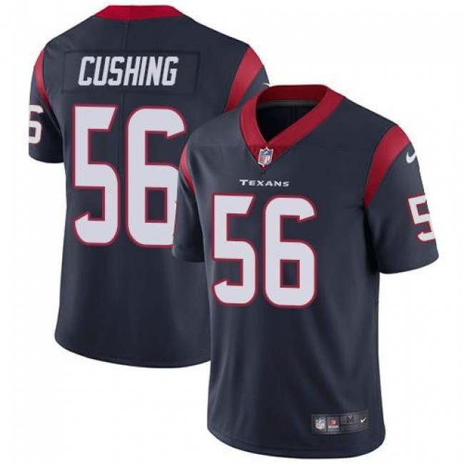 Houston Texans #56 Brian Cushing Navy Blue Team Color Youth Stitched NFL Vapor Untouchable Limited Jersey