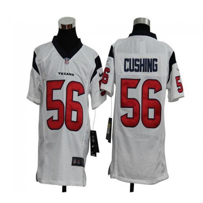 Houston Texans #56 Brian Cushing White Youth Stitched NFL Elite Jersey