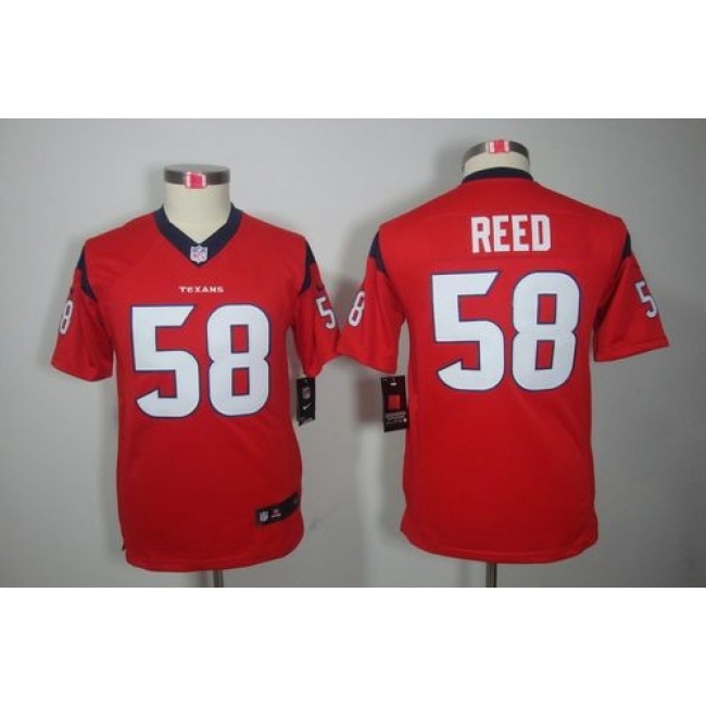 Houston Texans #59 Whitney Mercilus Olive Youth Stitched NFL Limited 2017 Salute to Service Jersey