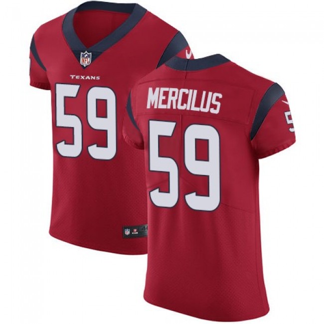 Nike Texans #59 Whitney Mercilus Red Alternate Men's Stitched NFL Vapor Untouchable Elite Jersey