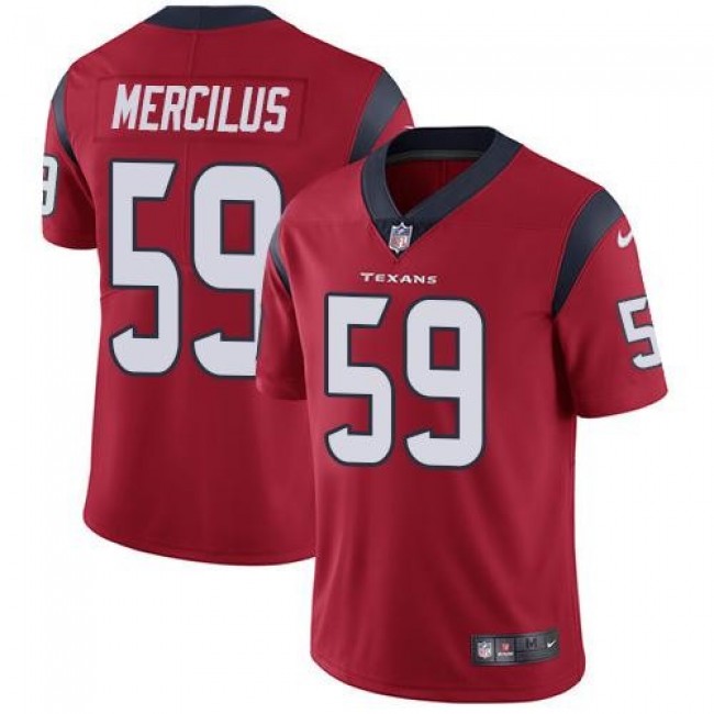 Houston Texans #59 Whitney Mercilus Red Alternate Youth Stitched NFL Vapor Untouchable Limited Jersey