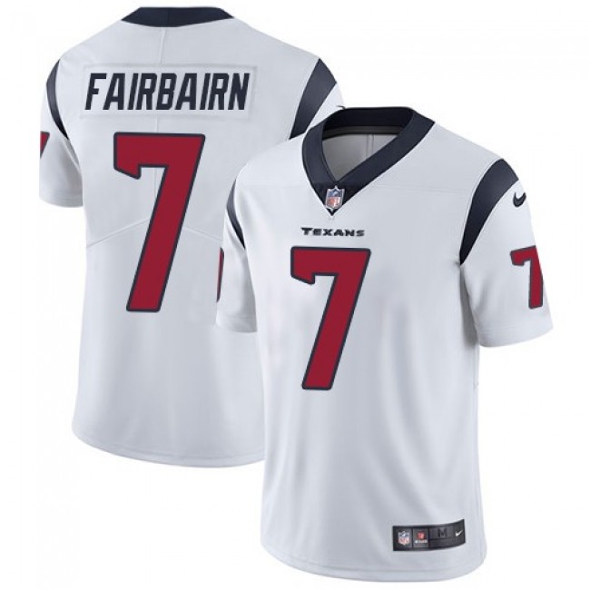 Nike Texans #7 Ka'imi Fairbairn White Men's Stitched NFL Vapor Untouchable Limited Jersey