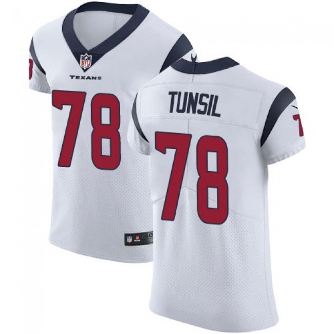 Nike Texans #78 Laremy Tunsil White Men's Stitched NFL New Elite Jersey