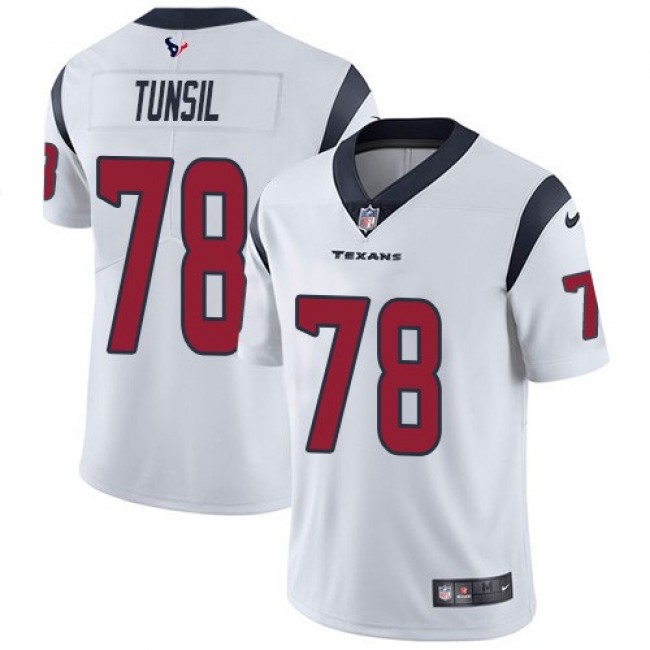 Nike Texans #78 Laremy Tunsil White Men's Stitched NFL Vapor Untouchable Limited Jersey