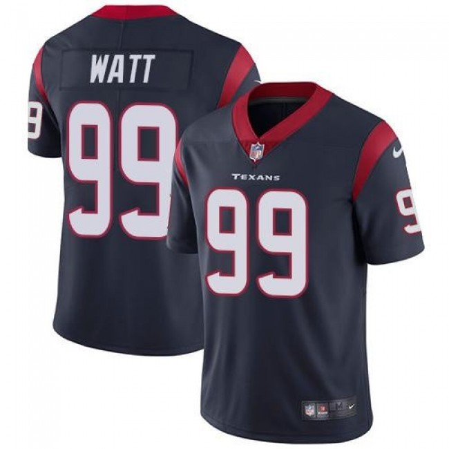 Houston Texans #99 J.J. Watt Navy Blue Team Color Youth Stitched NFL Vapor Untouchable Limited Jersey