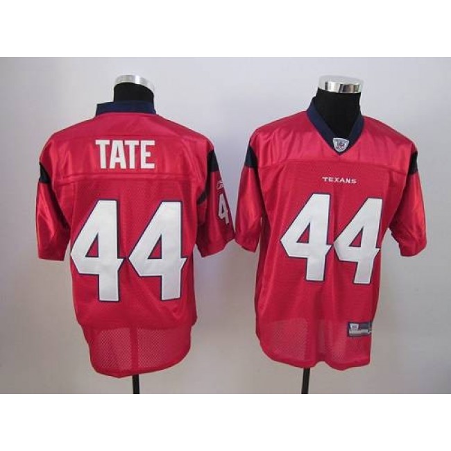 Texans #44 Ben Tate Red Stitched NFL Jersey