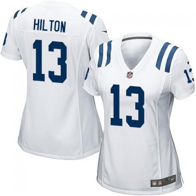 Women's Colts #12 Andrew Luck Royal Blue With 30TH Seasons Patch Stitched NFL Elite Light Diamond Jersey