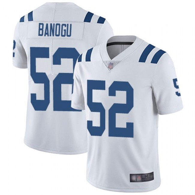 Nike Colts #52 Ben Banogu White Men's Stitched NFL Vapor Untouchable Limited Jersey