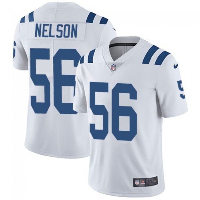 Nike Colts #56 Quenton Nelson White Men's Stitched NFL Vapor Untouchable Limited Jersey