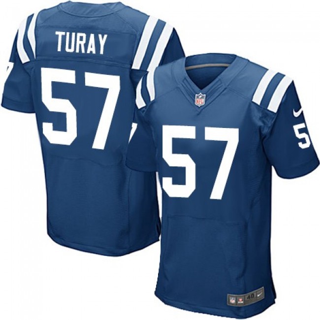شعار التوحد Nike Colts #57 Kemoko Turay Royal Blue Team Color Men's Stitched NFL Limited Therma Long Sleeve Jersey ازاله الشعر
