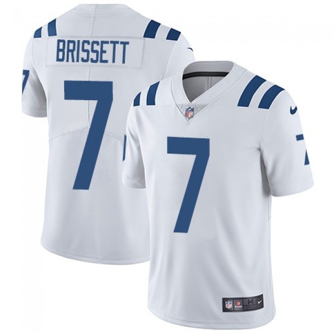 Indianapolis Colts #7 Jacoby Brissett White Youth Stitched NFL Vapor Untouchable Limited Jersey