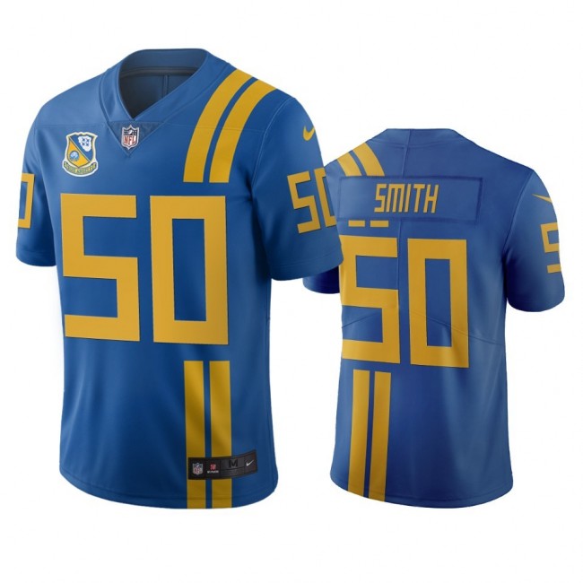 Jacksonville Jaguars #50 Telvin Smith Royal Vapor Limited City Edition NFL Jersey