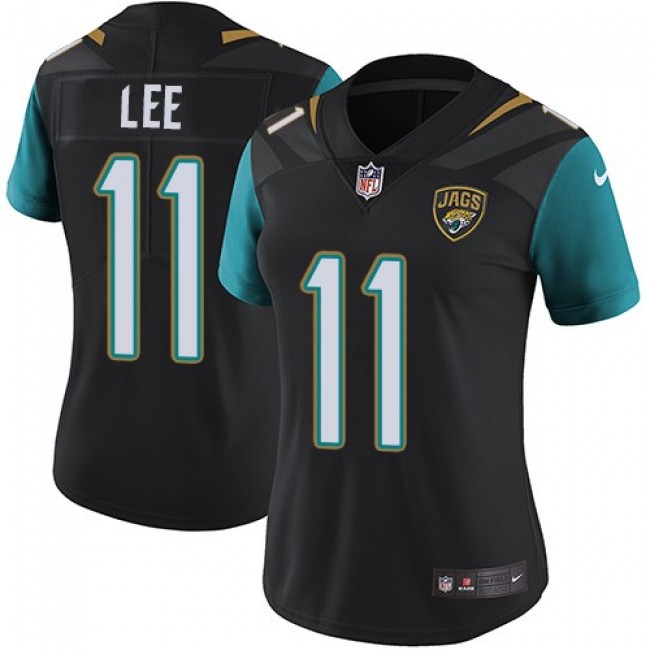 Women's Jaguars #11 Marqise Lee Black Alternate Stitched NFL Vapor Untouchable Limited Jersey
