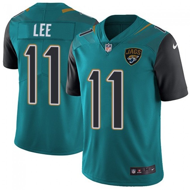 Jacksonville Jaguars #11 Marqise Lee Teal Green Team Color Youth Stitched NFL Vapor Untouchable Limited Jersey