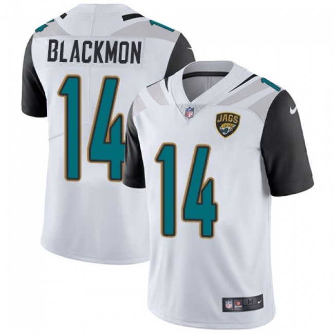 Jacksonville Jaguars #14 Justin Blackmon White Youth Stitched NFL Vapor Untouchable Limited Jersey