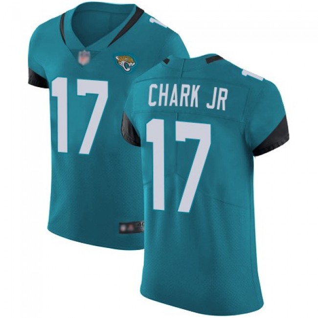 Nike Jaguars #17 DJ Chark Jr Teal Green Alternate Men's Stitched NFL Vapor Untouchable Elite Jersey