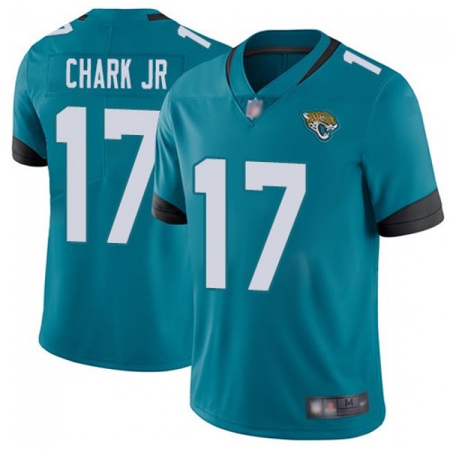 Nike Jaguars #17 DJ Chark Jr Teal Green Alternate Men's Stitched NFL Vapor Untouchable Limited Jersey