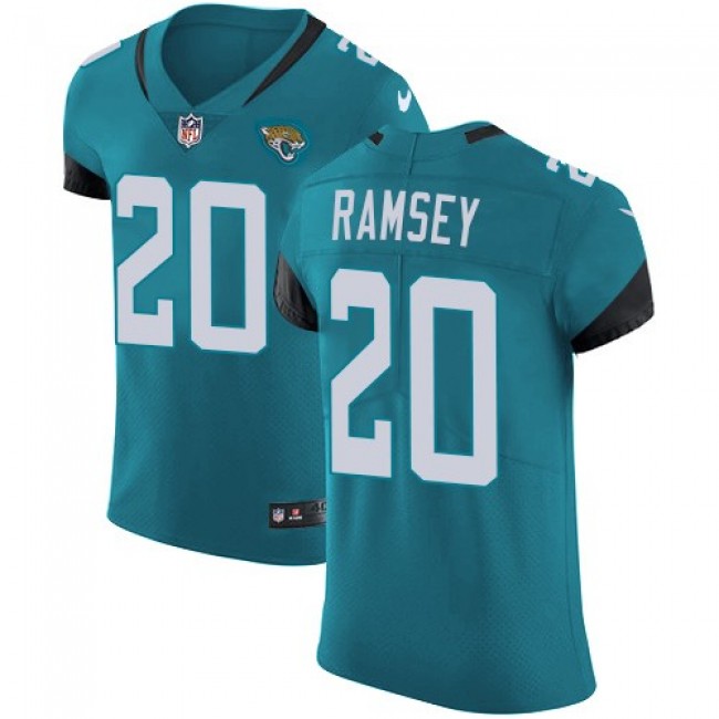 Nike Jaguars #20 Jalen Ramsey Teal Green Alternate Men's Stitched NFL Vapor Untouchable Elite Jersey