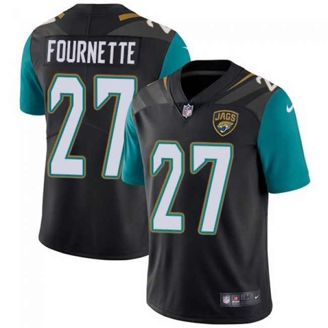 Jacksonville Jaguars #27 Leonard Fournette Black Alternate Youth Stitched NFL Vapor Untouchable Limited Jersey