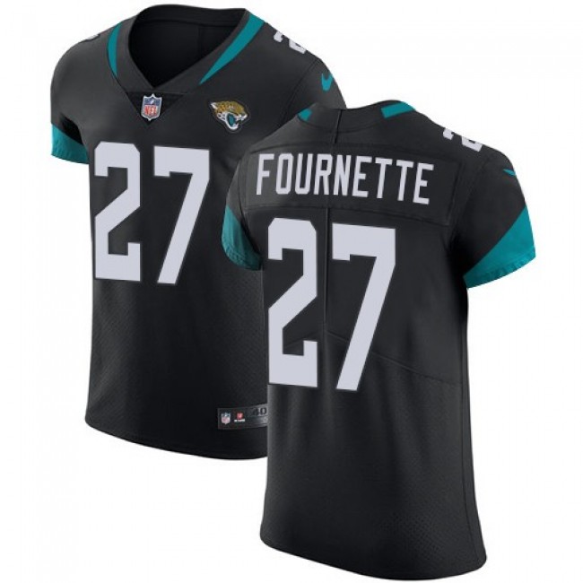 Nike Jaguars #27 Leonard Fournette Black Team Color Men's Stitched NFL Vapor Untouchable Elite Jersey