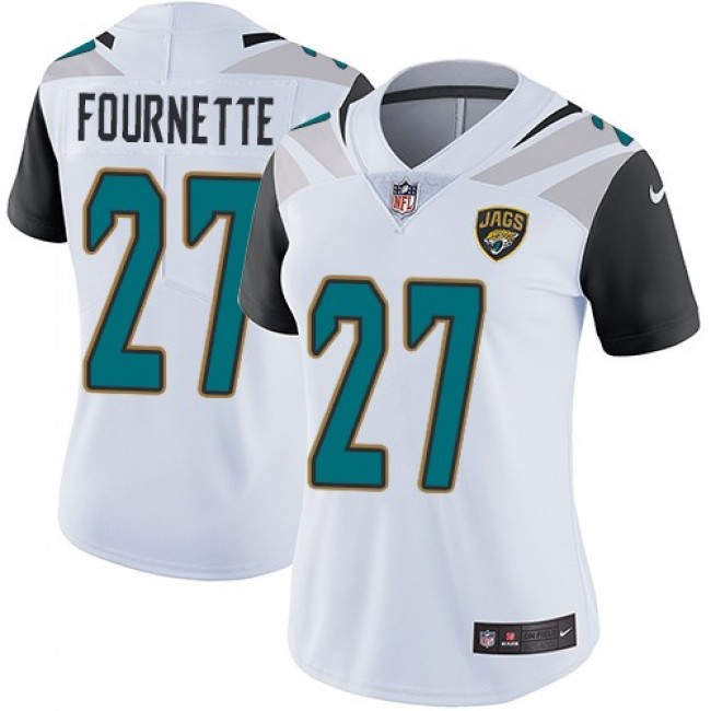 Women's Jaguars #27 Leonard Fournette White Stitched NFL Vapor Untouchable Limited Jersey