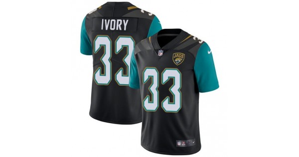 اليسرى Nike Jacksonville Jaguars #33 Chris Ivory White Men's Stitched NFL Vapor Untouchable Limited Jersey ليغو سيتي