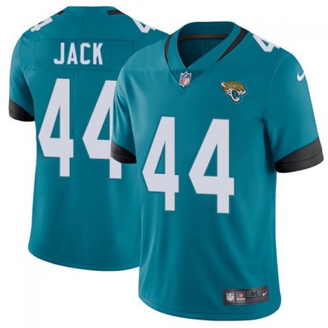 Nike Jaguars #44 Myles Jack Teal Green Alternate Men's Stitched NFL Vapor Untouchable Limited Jersey