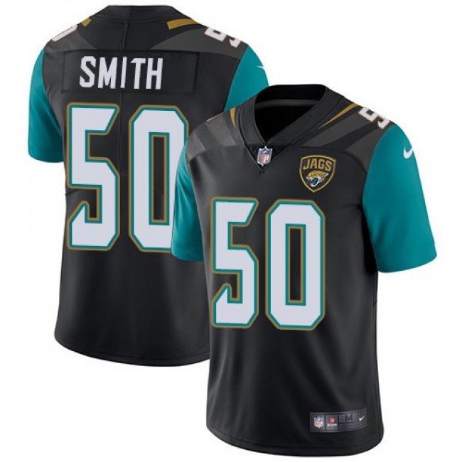 Jacksonville Jaguars #50 Telvin Smith Black Alternate Youth Stitched NFL Vapor Untouchable Limited Jersey