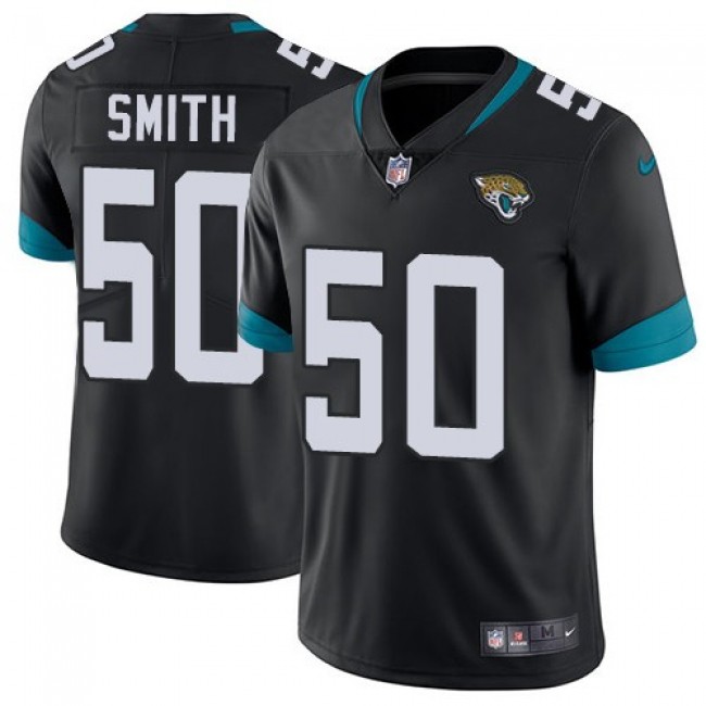Nike Jaguars #50 Telvin Smith Black Team Color Men's Stitched NFL Vapor Untouchable Limited Jersey