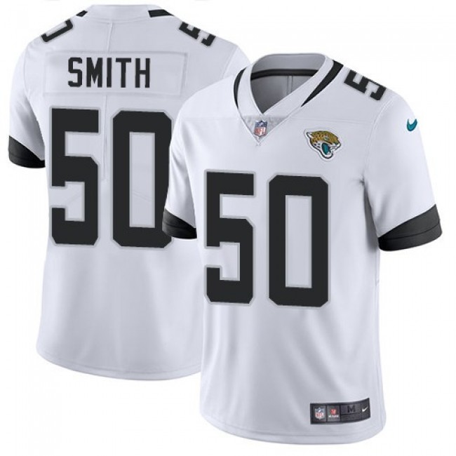 Nike Jaguars #50 Telvin Smith White Men's Stitched NFL Vapor Untouchable Limited Jersey