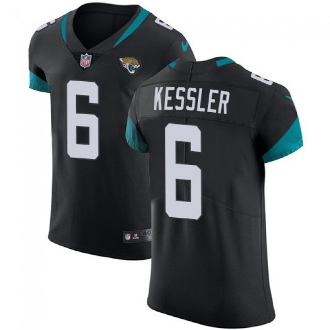 Nike Jaguars #6 Cody Kessler Black Team Color Men's Stitched NFL Vapor Untouchable Elite Jersey