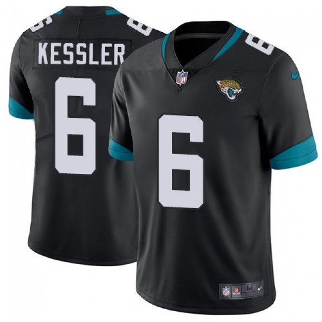 Nike Jaguars #6 Cody Kessler Black Team Color Men's Stitched NFL Vapor Untouchable Limited Jersey